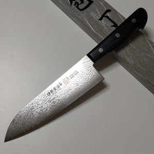 Iseya VG10 Damascus Santoku Knife 180mm