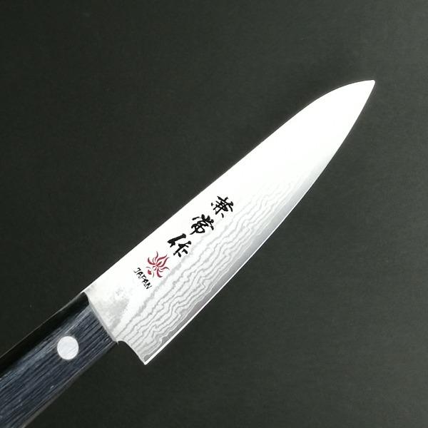 Damascus Japanese Steak Knife with Japanese Style Handle 33 Layer 120 mm  Kitchen Knife Made in Japan Kitchen Knife