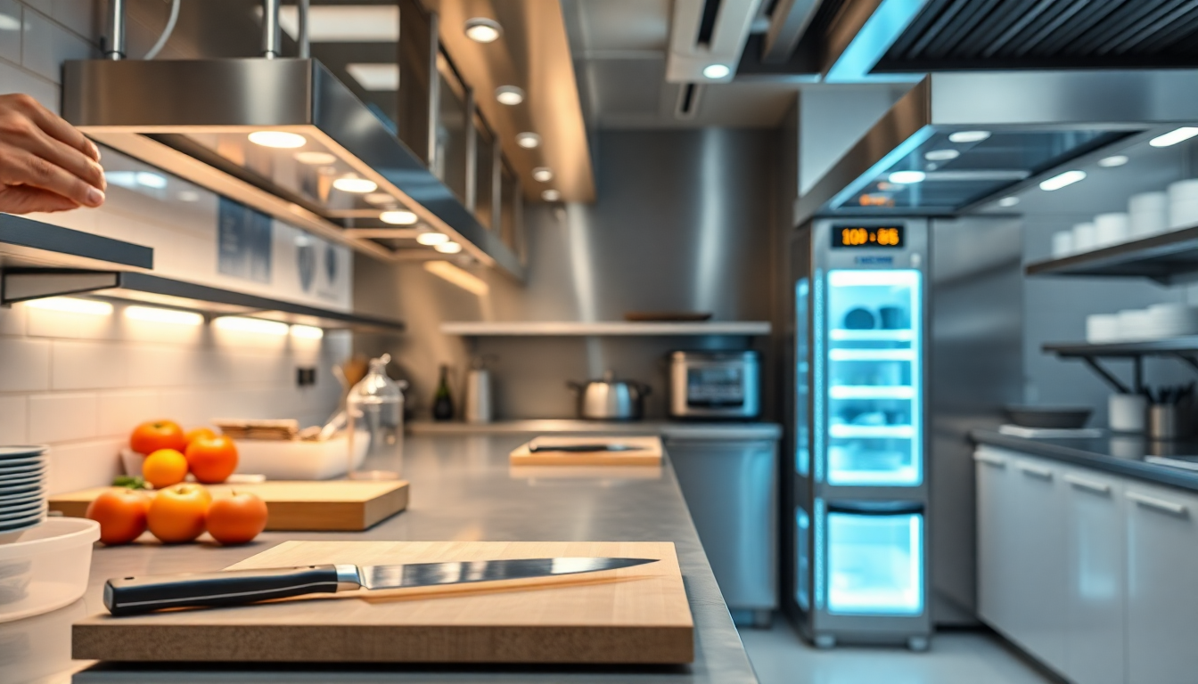 Integrating IoT for Advanced Safety and Ergonomic Enhancement in Multi-Location Commercial Kitchen Knife Systems in 2025