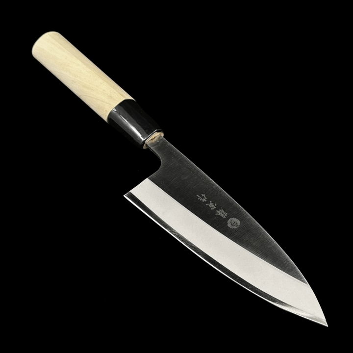 TOJIRO FUJITORA MV Stainless Deba Knife Wood Handle 120mm