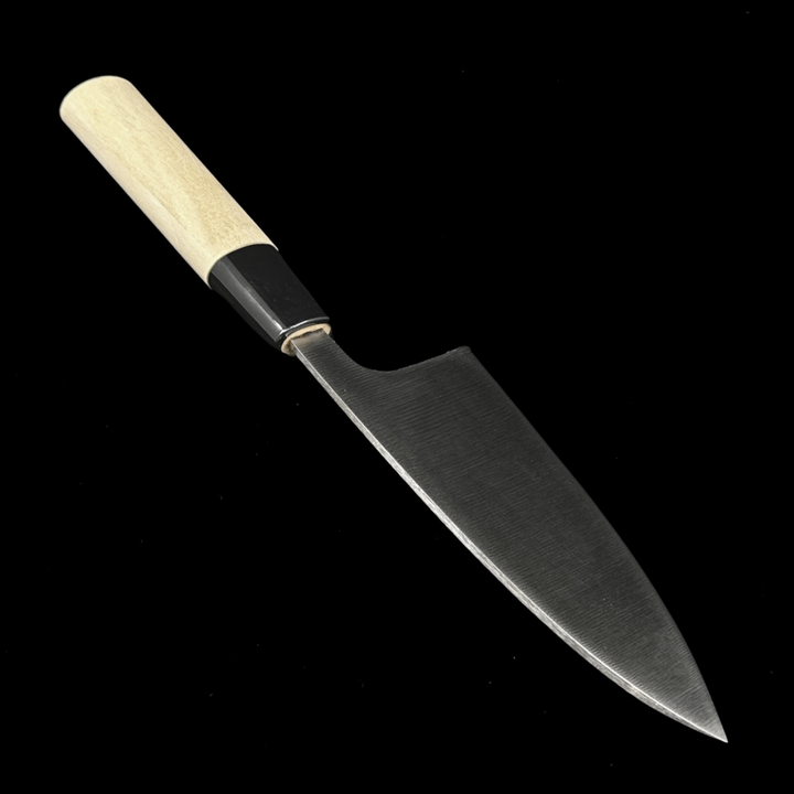 TOJIRO FUJITORA MV Stainless Deba Knife Wood Handle 120mm