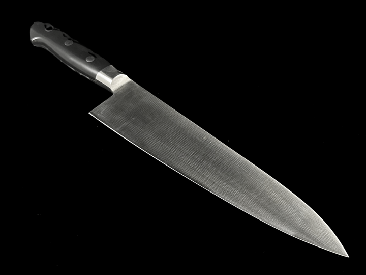 Iseya Molybdenum Gyuto Knife 210mm Black Micarta Handle