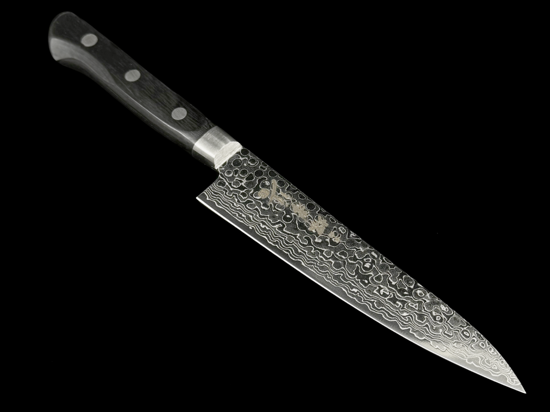 Sakai Takayuki 45-Layer Damascus Mirrored Petty Knife 135mm (5.3"")