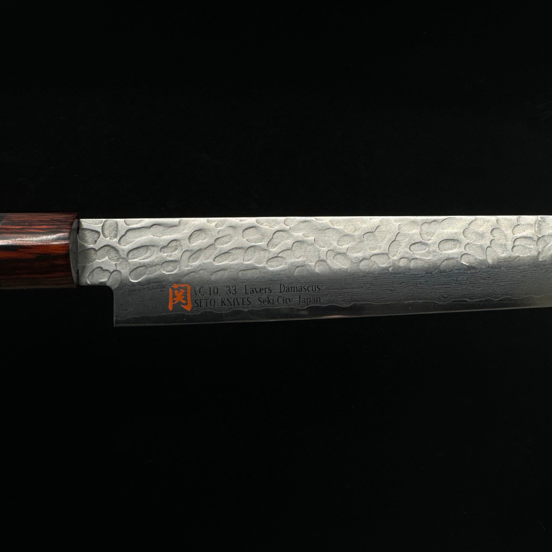 Iseya 33-Layer VG10 Damascus Yanagiba Japanese Knife 210mm