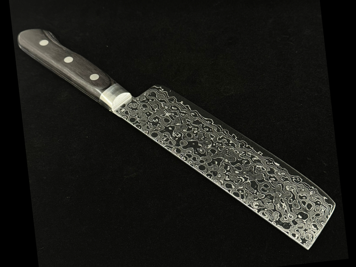 Sakai Takayuki 45-Layer Damascus Mirrored Nakiri Vegetable Knife 160mm (6.3"")