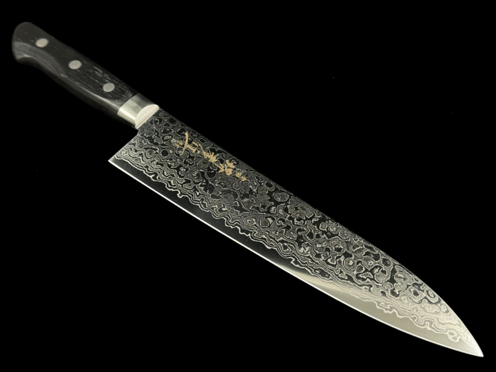 Sakai Takayuki 45-Layer Damascus Mirrored Chef's Gyuto Knife 210mm (8.2")