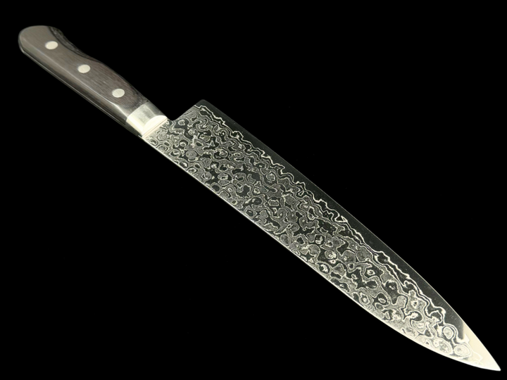 Sakai Takayuki 45-Layer Damascus Mirrored Chef's Gyuto Knife 210mm (8.2")