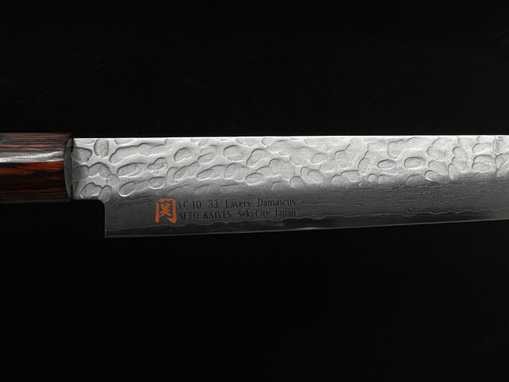 Iseya 33-Layer VG10 Damascus Yanagiba Japanese Knife 210mm