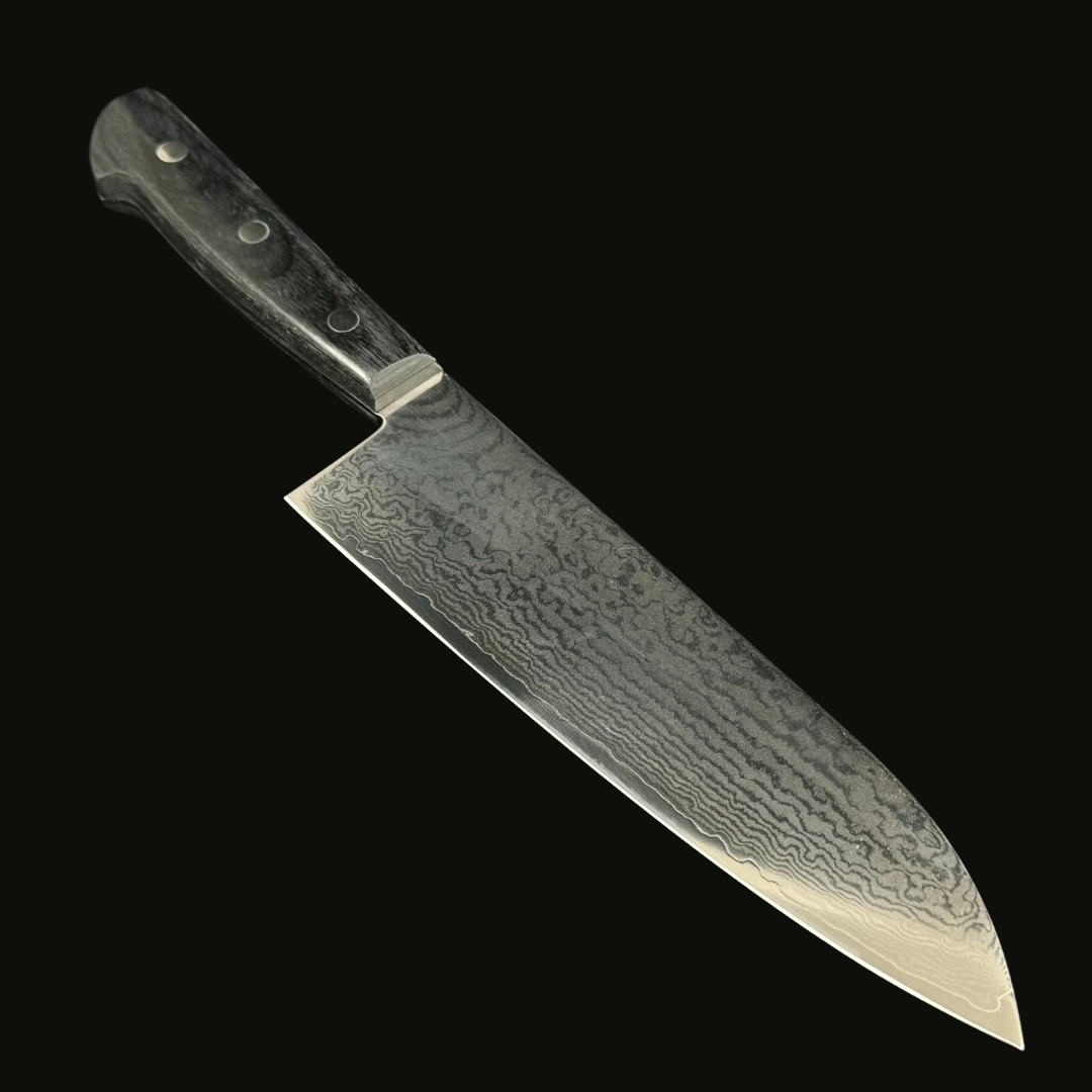 Iseya VG10 Damascus Santoku Knife 180mm