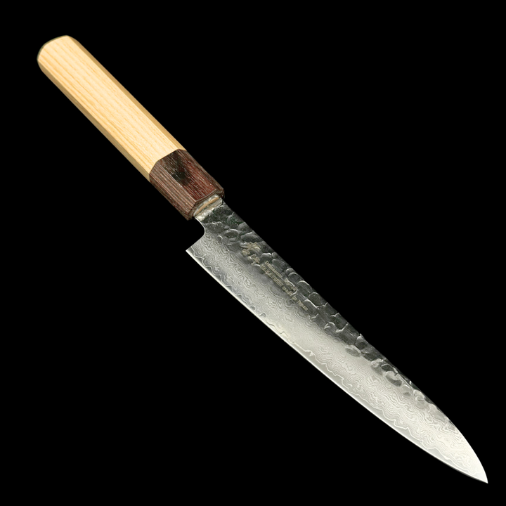 Sakai Takayuki 33-Layer Damascus Hammered VG10 Wa Petty Knife 150mm