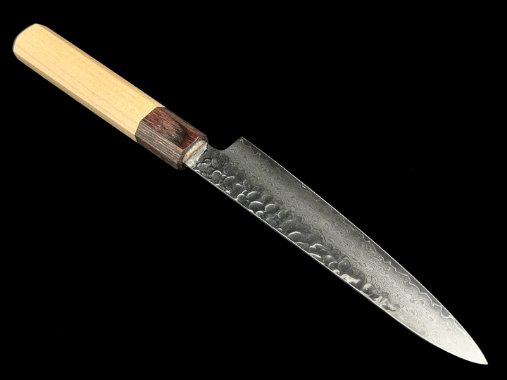 Sakai Takayuki 33-Layer Damascus Hammered VG10 Wa Gyuto Knife 210mm