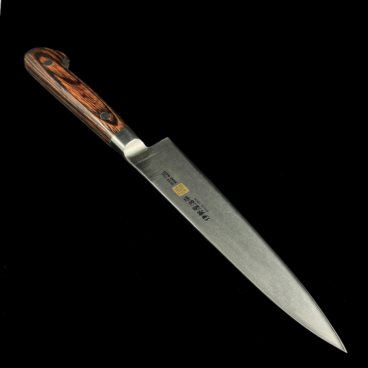 Iseya Molybdenum Petty Utility Knife 150mm Mahogany Handle