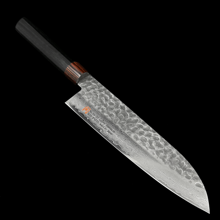 Iseya 33-Layer VG10 Damascus Santoku Japanese Knife 180mm