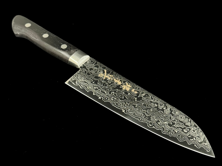 Sakai Takayuki 45-Layer Damascus Mirrored Santoku Knife 170mm (6.7"")