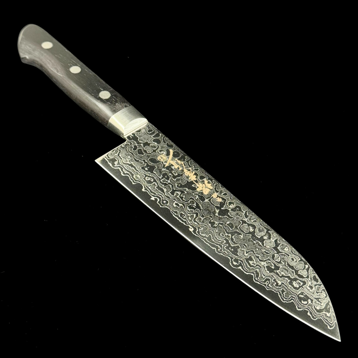 Sakai Takayuki 45-Layer Damascus Mirrored Santoku Knife 170mm (6.7"")