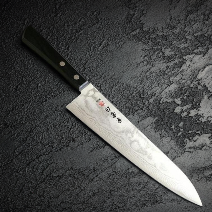 Kanetsune 17-Layer Damascus Chef Knife(Gyuto) 210mm KC-301