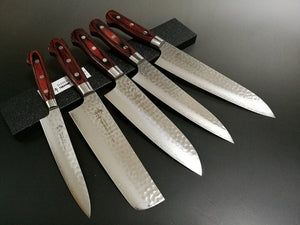 Great Japanese VG10 Damascus Knife Set for The Home Chefs Japan