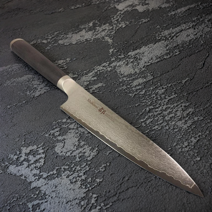 Shikisai MIYAKO 33 Layer Damascus Utility Knife (Petty) 130mm