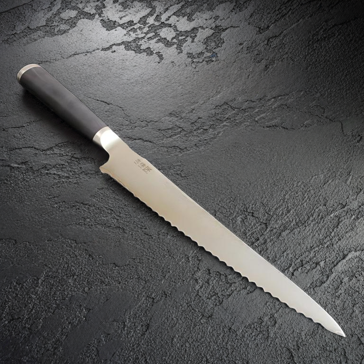 Shikisai MIYAKO 33 Layer Damascus Bread Slicer 230mm