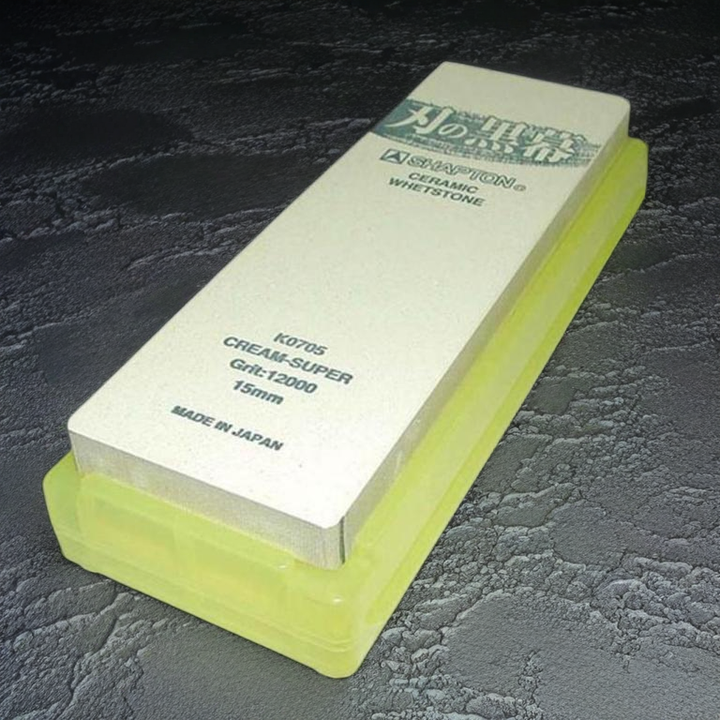 SHAPTON Ceramic Honing Whetstone #12000 (Cream) K0705