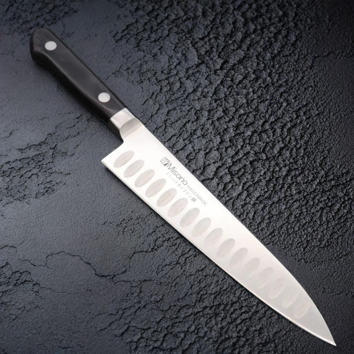 Misono MV Stainless Dimples(Salmon) Gyuto Knife 240mm