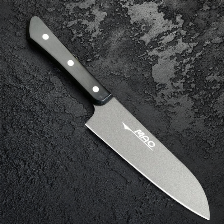 MAC Non-Stick Coating Steel Santoku Knife 170mm