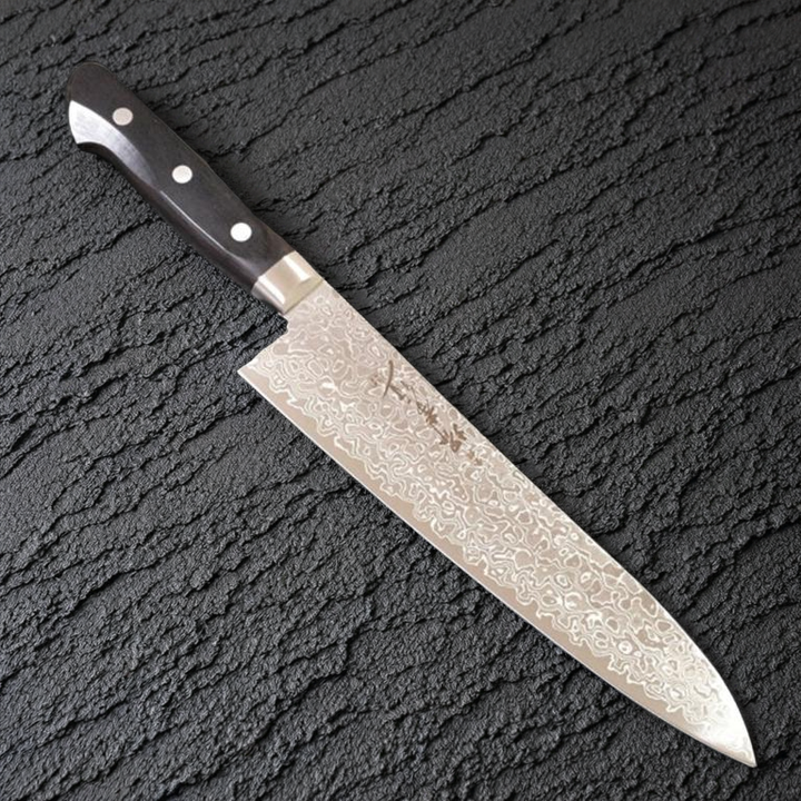 Sakai Takayuki 45-Layer Damascus Mirrored Chef's Gyuto Knife 210mm (8.2")