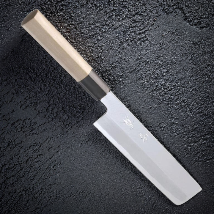 Yukifuji Usuba 180mm Chu-kasumi White Steel