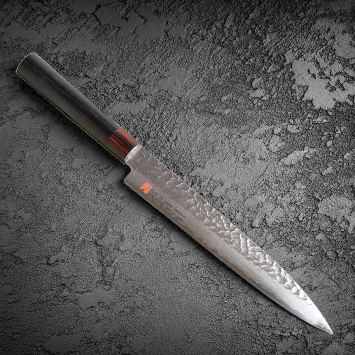 Iseya 33-Layer VG10 Damascus Yanagiba Japanese Knife 210mm