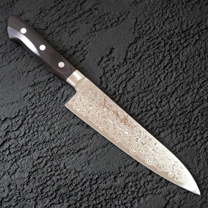 Sakai Takayuki 45-Layer Damascus Mirrored Chef's Gyuto Knife 180mm (7.1")