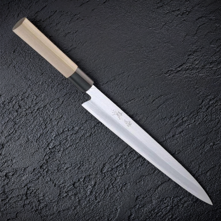 Yukifuji Yanagiba 240mm Chu-kasumi White Steel