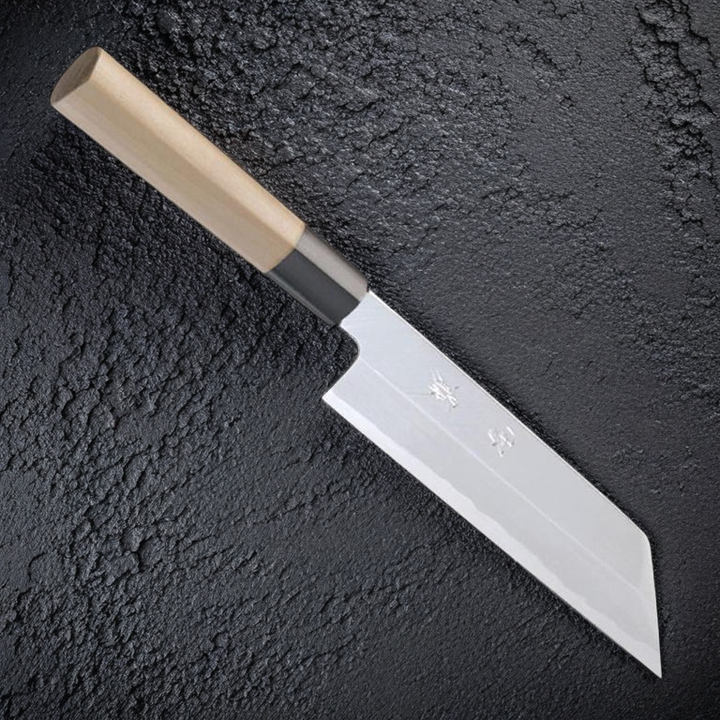 Yukifuji Peeling Knife 180mm Chu-kasumi White Steel