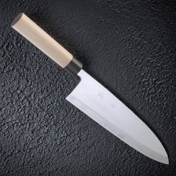 Yukifuji Deba Knife 300mm Chu-kasumi White Steel