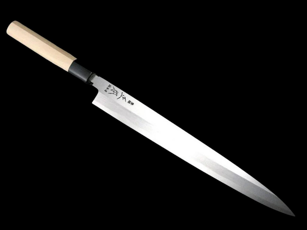 Masamoto Hongasumi Gyokuhaku Steel Yanagiba 300mm (11.8