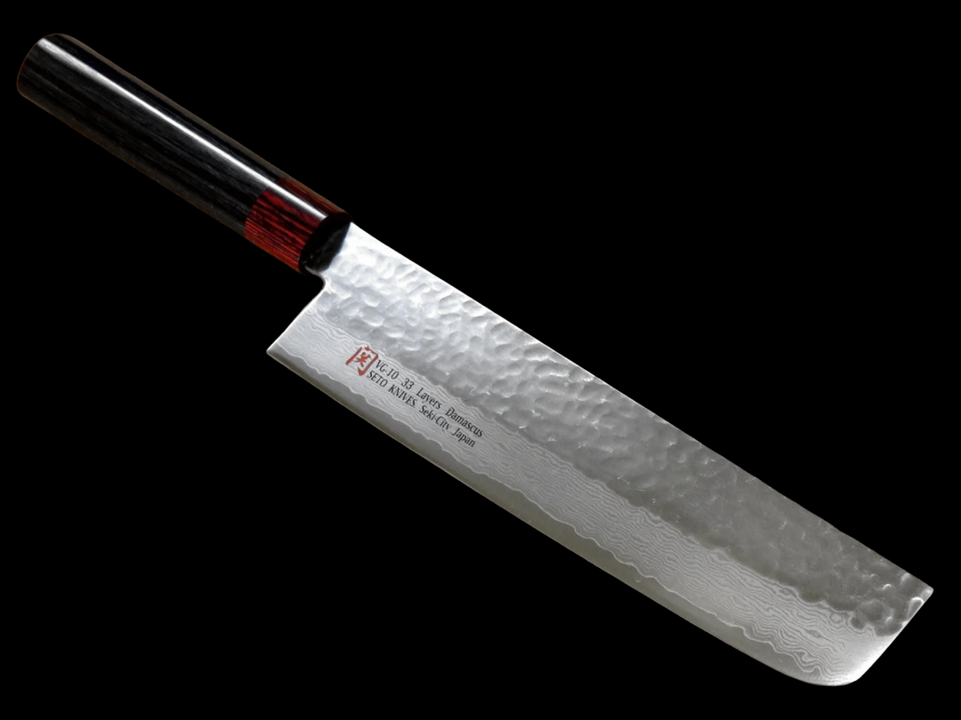 Iseya 33-Layer VG10 Damascus Usuba Japanese Knife 180mm