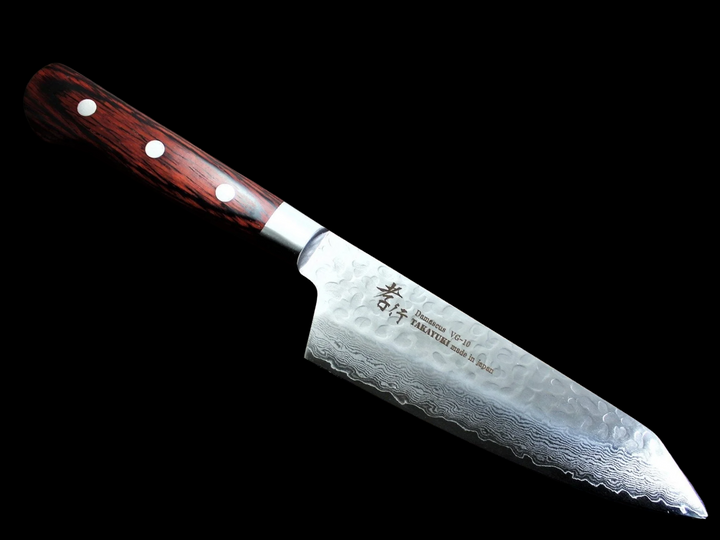 Sakai Takayuki 33-Layer VG10 Damascus Kengata Santoku 160mm (6.3")