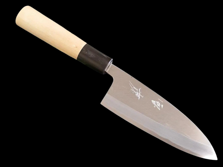 Yukifuji Deba Knife 165mm Chu-kasumi White Steel