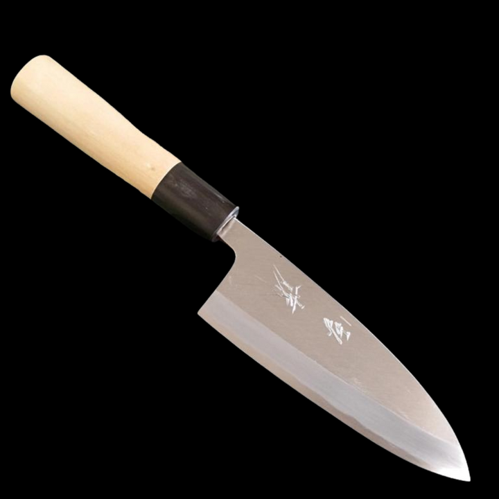 Yukifuji Deba Knife 165mm Chu-kasumi White Steel