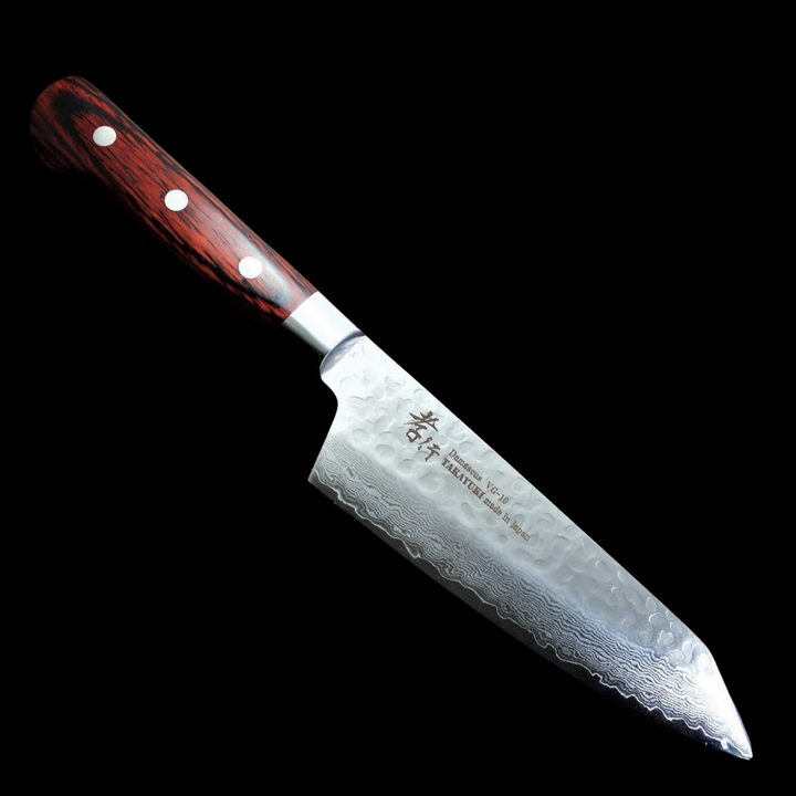 Sakai Takayuki 33-Layer VG10 Damascus Kengata Santoku 160mm (6.3")