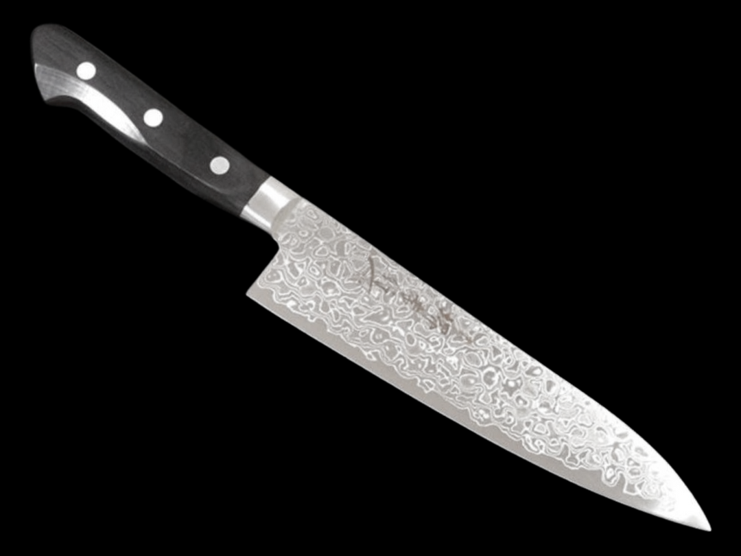 Sakai Takayuki 45-Layer Damascus Mirrored Chef's Gyuto Knife 180mm (7.1")