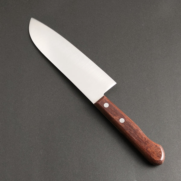 Inoguchi Santoku Kitchen Knife 165mm 6 1/2 inch Natural Wood