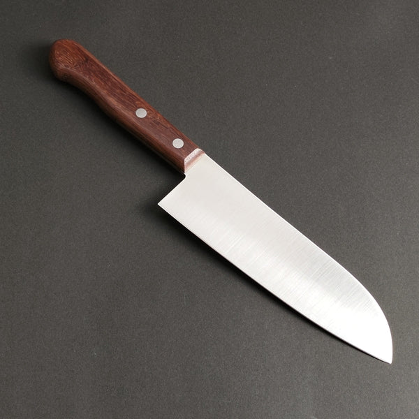 Inoguchi Santoku Kitchen Knife 165mm 6 1/2 inch Natural Wood