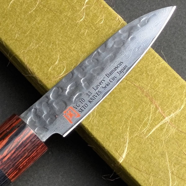 Iseya 33-Layer VG10 Damascus Paring Japanese Knife 76mm