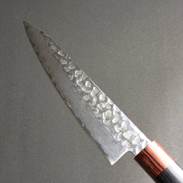 Iseya 33-Layer VG10 Damascus Small Santoku Japanese Knife 135mm