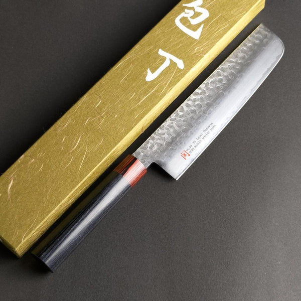 Iseya 33-Layer VG10 Damascus Usuba Japanese Knife 180mm