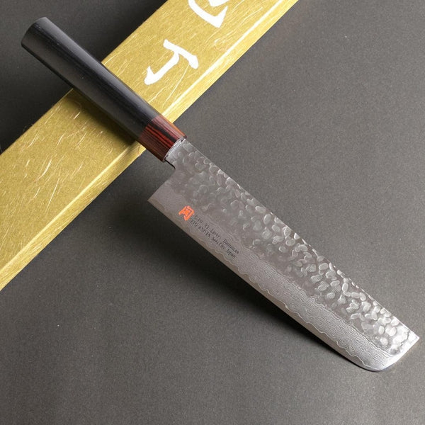 Iseya 33-Layer VG10 Damascus Usuba Japanese Knife 180mm