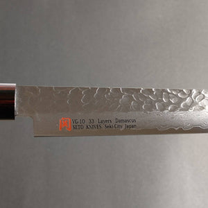 Iseya 33-Layer VG10 Damascus Yanagiba Japanese Knife 210mm