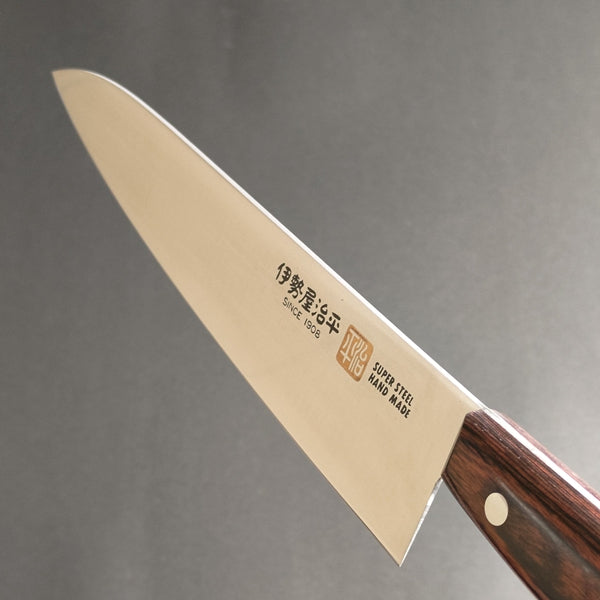 Iseya Molybdenum Gyuto Knife 210mm Mahogany Handle