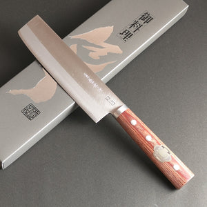 Shibui Nakiri Knife for Vegetables - Japanese Sushi Knives