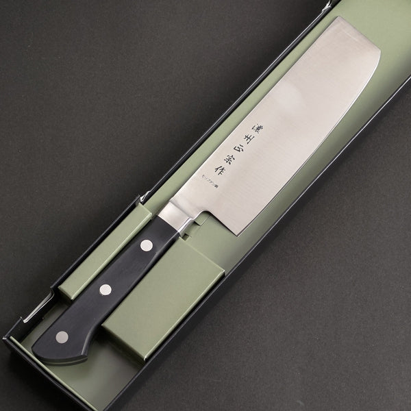 Masamune Nakiri Vegetable Kitchen Knife 160mm 6 inch Bolster